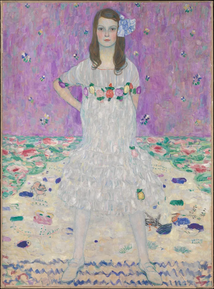Portrait of Mäda Primavesi by Gustav Klimt, 1912–1913